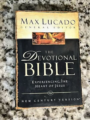 Max Lucado The Devotional Bible Experiencing The Heart Of Jesus NICE HARDCOVER • $28.79