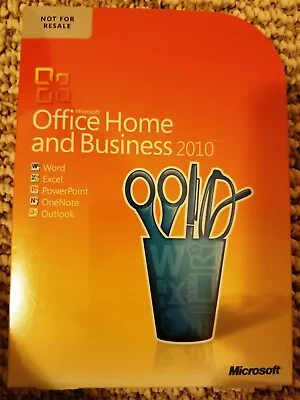 Microsoft Office Home And Business 2010Sealed BoxFull VersionSKU T5D-00360 • $149.99