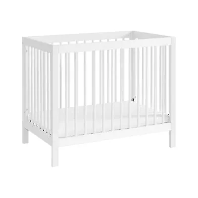 Oxford Baby Essentials Island Mini 4-in-1 Convertible Baby Crib With Round Sp... • $256.17