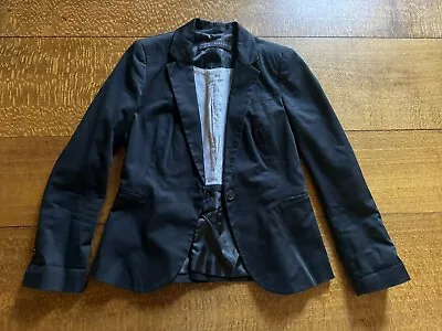 Zara Basic Black Jacket Size M • $28