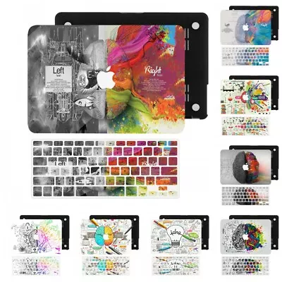 Brains Print Rubberized Hard Cut Out Case KB Cover For New Macbook Pro Air M1 M2 • $16.19