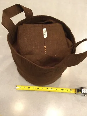 5 Gallon Root Pouch Fabric Grow Bag W/Handles Free Shipping Preowned (7 Pack) • $14.95