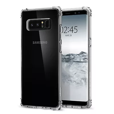 For Galaxy S10 S9 Note 10 - Soft TPU Rubber Ultra Thin Clear Transparent Case • $10.44