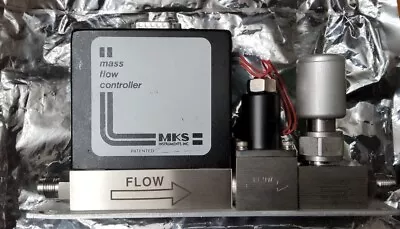 MKS 2259C-00200RV-SPCAL 200SCCM Gas HE Nupro SS-BN496 Valve Mass Flow Controller • $240