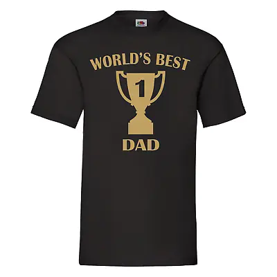 World's Best Dad Tshirt - Gift For Dad - Funny Dad TShirt Fathers Day Gift • £13.99