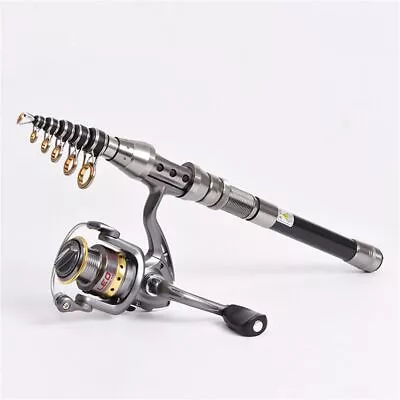 $28 • Buy Fiber Telescopic Fishing Pole Fishing Rod Spinning Rod Telescopic Lure Rod