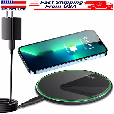 40W Wireless Charger Fast Charge Pad For Motorola G Power Edge + Razr 40 Ultra • $9.99