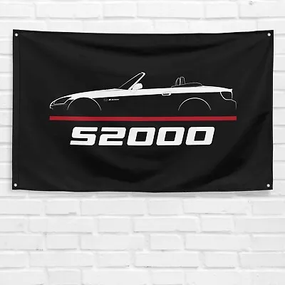 For Honda S2000 1999-2009 Enthusiast 3x5 Ft Flag Banner Birthday Gift • $19.99