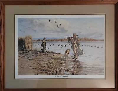 Framed Print:   A Day To Remember  Outdoors Print Signed By Artist Peter Corbin • $125