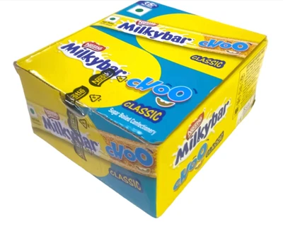 Nestle Milkybar Choo X 28 Classic 10g Full Box Import Candy  Chocolate UK Seller • £12.89