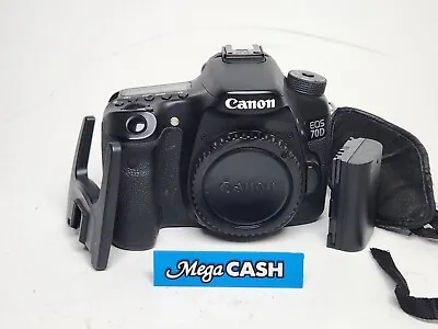 Canon EOS 70D DSLR Black Camera - Body Only  **Read Condition** • $379