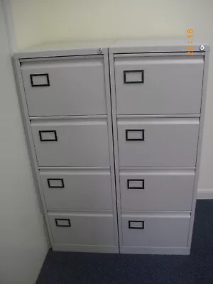 £45 • Buy 4 Drawer Metal Filing Cabinets X2 Large Lovely Condition Collection Only