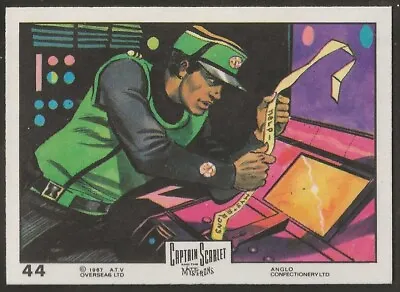 Anglo-captain Scarlet And The Mysterons 1968-#44- Quality Card!! • £2.59