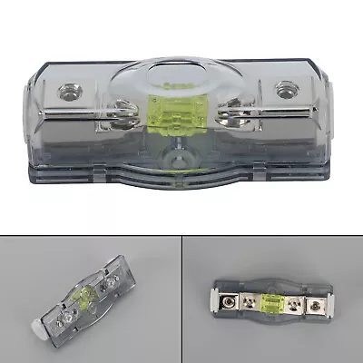 100 AMP Fuse Car Audio Inline MIini ANL Fuse Holder Block For 4 / 8GA Cable USA • $11.89
