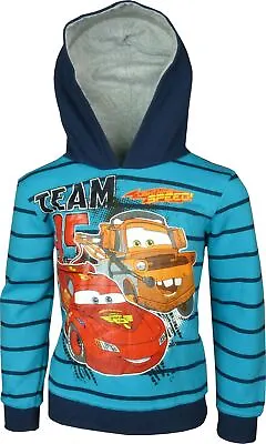 £12.50 • Buy Boys HO1277 Disney Cars Hooded Sweatshirt / Hoodie 3-8 Years