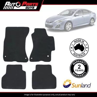 Charcoal Floor Mats 4 Piece For Mazda 6 GH 2008 2009 2010 2011 2012* • $119.99