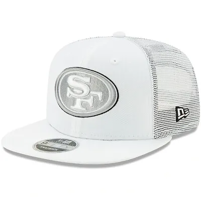 $99.99 • Buy New NFL San Francisco 49ers New Era Shanahan Square Trucker 9FIFTY Snapback Hat