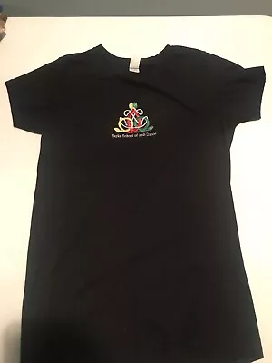 Burke School Of Irish Dance Embroidered Logo Size Small 100% Cotton  • $17.99