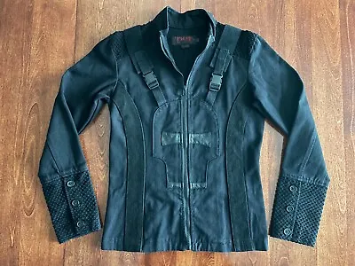 Tripp NYC Men's Fashion Jacket Goth Future Rave Cyber Punk Matrix XS - X Small • $189.99