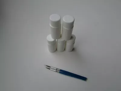 $19.99 • Buy Touch Up Paint Kit For Mazda 46V Red Tri Color 1/2 Oz Color + 1/2oz Pearl