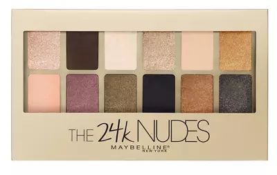   Maybelline NEW YORK 24K Nudes Eyeshadow Palette • $11