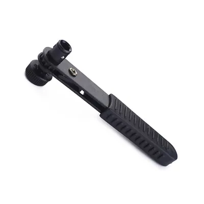 1PC Mini Ratchet Wrench Screwdriver Bit 1/4  Drive PVC Handle Ratchet Black • $8.07