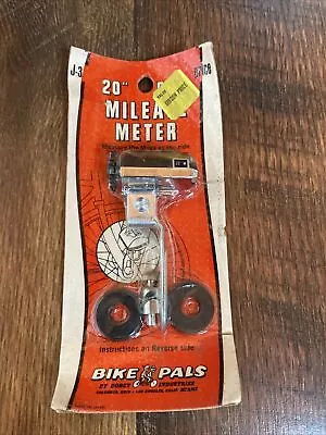 Vintage 20  Bike Mileage Meter - NOS J-3 Bike Pals Dorcy • $9.99
