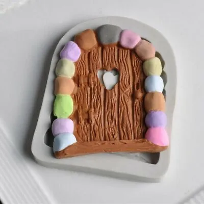 Sugarcraft Candy Mold Cake Decorations Cake Mould Fairy Door Mold Fondant Mould • £4.85