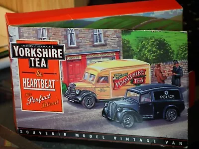 Vintage LLEDO Yorkshire Tea Van Boxed Unused Diecast Model • £3