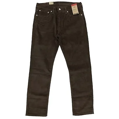 Levi's 511 Slim Men's Corduroy Jeans Pants Chocolate Brown Stretch Fit • $39.99