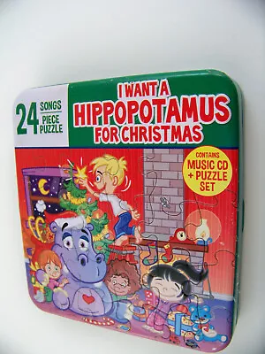 I Want A Hippopotamus For Christmas CD And Puzzle • $6.99