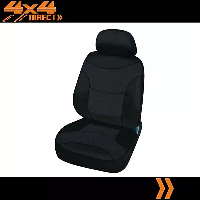 Single Black Modern Jacquard Seat Cover For Mazda Premacy • $64.59