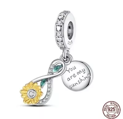 £13.99 • Buy ☀️You Are My Sunshine Charm Silver 925 & FREE Pouch ☀️
