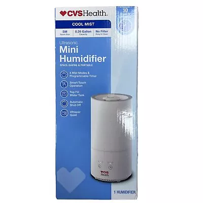 CVS Health Portable Mini Ultrasonic Humidifier Cool Mist 10 Hours Operation NEW • $19.99