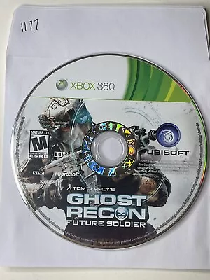 Tom Clancy's Ghost Recon: Future Soldier (Xbox 360) NO TRACKING DISC ONLY #1177 • $4.44