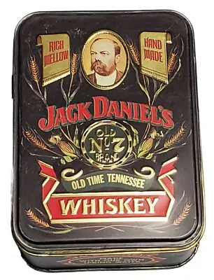 VTG Jack Daniels Whiskey Old No. 7 Tin Box And Insides - Made In England EUC • $9.99