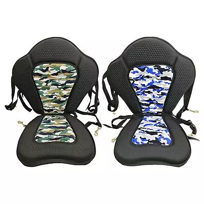 Kayak Padded Seat Boat Seat Comfortable Cushioned Fishing Seat Easily Install • $102.08