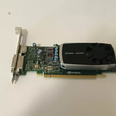 Nvidia Quadro 600 1GB Workstation Graphics Video Card 0PWG0F  • $8