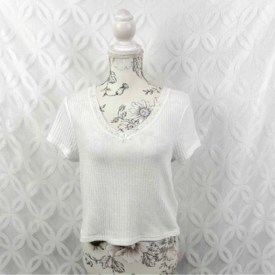 £14.50 • Buy Topshop Babydoll Cropped Tee NWOT