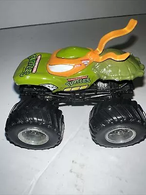 Hot Wheels Monster Jam  Teenage Turtles Michelangelo TMNT Monster Truck • $8.99