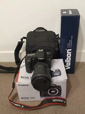 Canon EOS 70D DSLR Camera With 18-35mm Lens • $1300