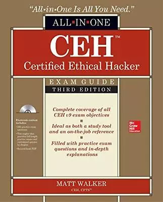 CEH Certified Ethical Hacker All-in-One Exam Guide Third Edition • £5.13