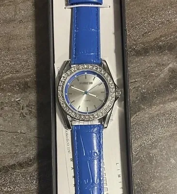 Women’s Manhattan Quartz Watch Blue Band • $15.99