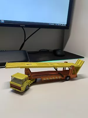 Vintage 1971 Matchbox Super Kings K-11 DAF CAR TRANSPORTER • $10.17