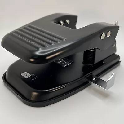 Fixed Space 2-Hole Punch Black Exp90032 (punches Up To 20 Sheets Of 20 Lb Paper) • $14.87