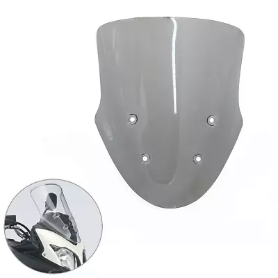 Windscreen Windshield Wind Deflector Grey For Suzuki Vstrom DL650 2012 2016 • $56.81