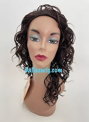 SALE Synthetic 3/4 Wig Half Wig With Combs Layered Curly Wave HW Regina Wig • $19.99