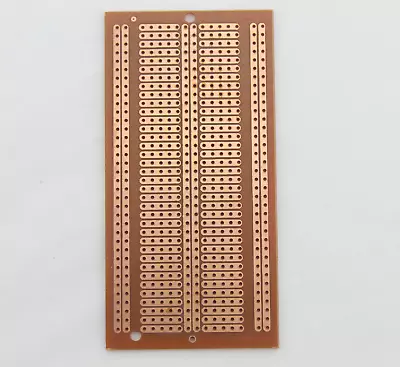 2/5pc Stripboard Proto Perf Circuit Board PCB 5er Breadboard Layout FR2 5x10cm • $1.52