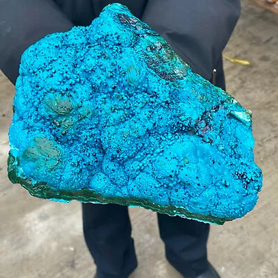 6.48LB Natural Chrysocolla/Malachite Transparent Cluster Rough Mineral Sample. • $8.50