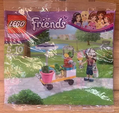 Lego 30202 Friends Smoothie Stand Polybag Retired New Unopened Free Post • $11.40